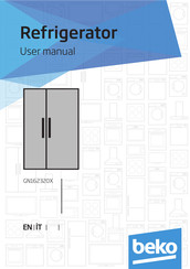 Beko GN162320X User Manual