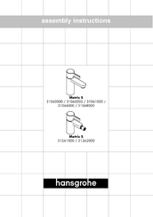 Hans Grohe Metris S 31261000 Assembly Instructions Manual