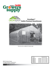 FarmTek GrowSpan Gothic Premium 106215 Instructions Manual