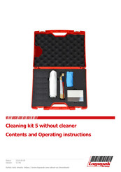 LOGOPAK Cleaning kit 5 Contents And Operating Instructions