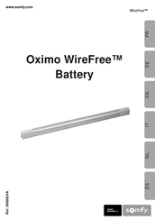SOMFY Oximo WireFree Installation Manual