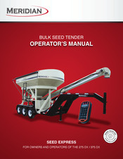 Meridian Seed Express 275 DX Operator's Manual