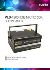 EuroLite VLS-1200RGB MICRO 30K User Manual