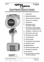 Spirax Sarco ELM Installation, Operating And Maintenance Instructions