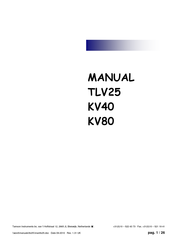 Tamson Instruments TLV25 Manual