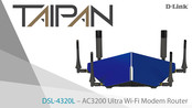 TAIPAN DSL-4320L Quick Install Manual