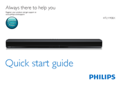Philips HTL1190BX Quick Start Manual