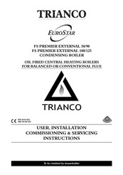 Trianco EuroStar Eurotrader Premier 100/125 User, Installation, Comissioning & Servicing Instructions