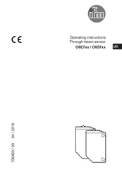 IFM O6E7 Series Operating Instructions Manual