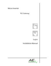 AE Conversion PLC Gateway Installation Manual