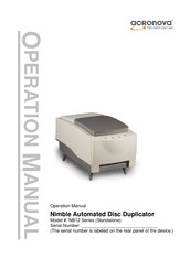 Acronova Technology NB12 Series Operation Manual