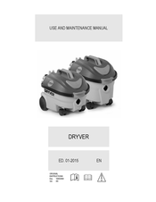 TMB DRYVER Use And Maintenance Manual