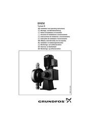 Grundfos DMM 72 Installation And Operating Instructions Manual