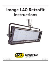 Kino Flo Image L40 Retrofit Instructions Manual