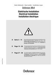 Defensor Mk4 IT 20 Series Electrical Installation