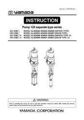 Yamada SH-125B Series Instruction