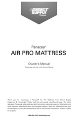 Direct Supply Panacea AIR PRO Owner's Manual