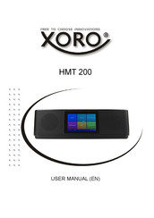 Xoro HMT 200 User Manual
