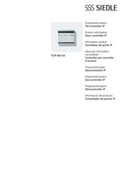 SSS Siedle TCIP 603-03 Product Information