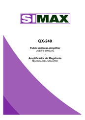 SIMAX QX-240 User Manual
