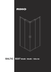 RIHO BALTIC B207 90x90 Manual