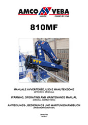 HYVA AMCO VEBA 810MF Original Instructions Manual