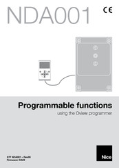 NICE NDA001 Programming Manual