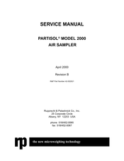 Thermo Scientific PARTISOL 2000 Service Manual