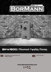BorMann BPW1500 Owner's Manual
