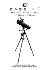 Cosmo CASSINI C-1100102EQ1 Operating Instructions Manual