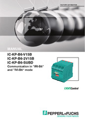 Pepperl+Fuchs iDent Control IC-KP-B6-2V15B Manual