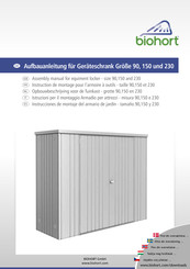 biohort GS 90 Assembly Manual