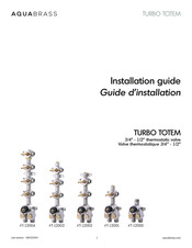 aquabrass Turbo Totem T-12004 Installation Manual