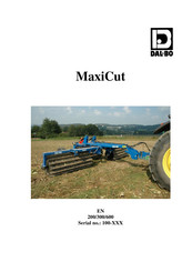 DAL-BO MaxiCut 300 Instruction Manual