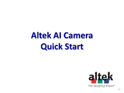 Altek AICAMX2 Quick Start Manual