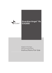 Aulisa Guardian Angel Rx GA2000 Instructions For Use Manual
