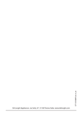 DeLonghi TRD Series Manual