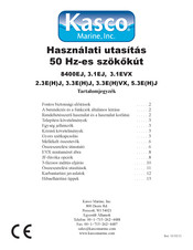 Kasco marine 3.3EJ Owner's Manual