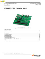 Freescale Semiconductor KIT34825EPEVME User Manual