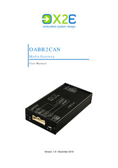 X2E OABR2CAN User Manual