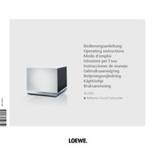 Loewe 68208B00 Operating Instructions Manual