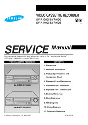 Samsung SVR-600 Service Manual