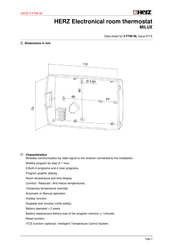 Herz MILUX 3 F799 06 Quick Start Manual