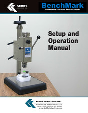Kebby BenchMark Setup And Operation Manual