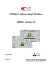 Muller Elektronik SLURRY-Controller 3.0 Installation And Operating Instructions Manual