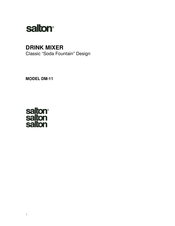 Salton DM-11 Manual