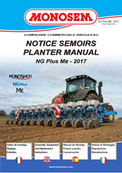 Monosem NG Plus Me  2017 Manual