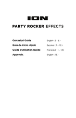 ION PARTY ROCKER EFFECTS Quick Start Manual
