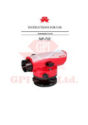 GPI NP-732 Series Instructions For Use Manual