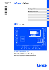 Lenze L-force Mounting Instructions